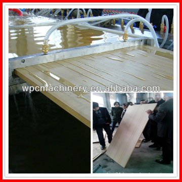 wood plastic composite door WPC machine